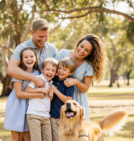Happy family with Lending Expert